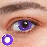 Lentes de contacto de color morado para cosplay